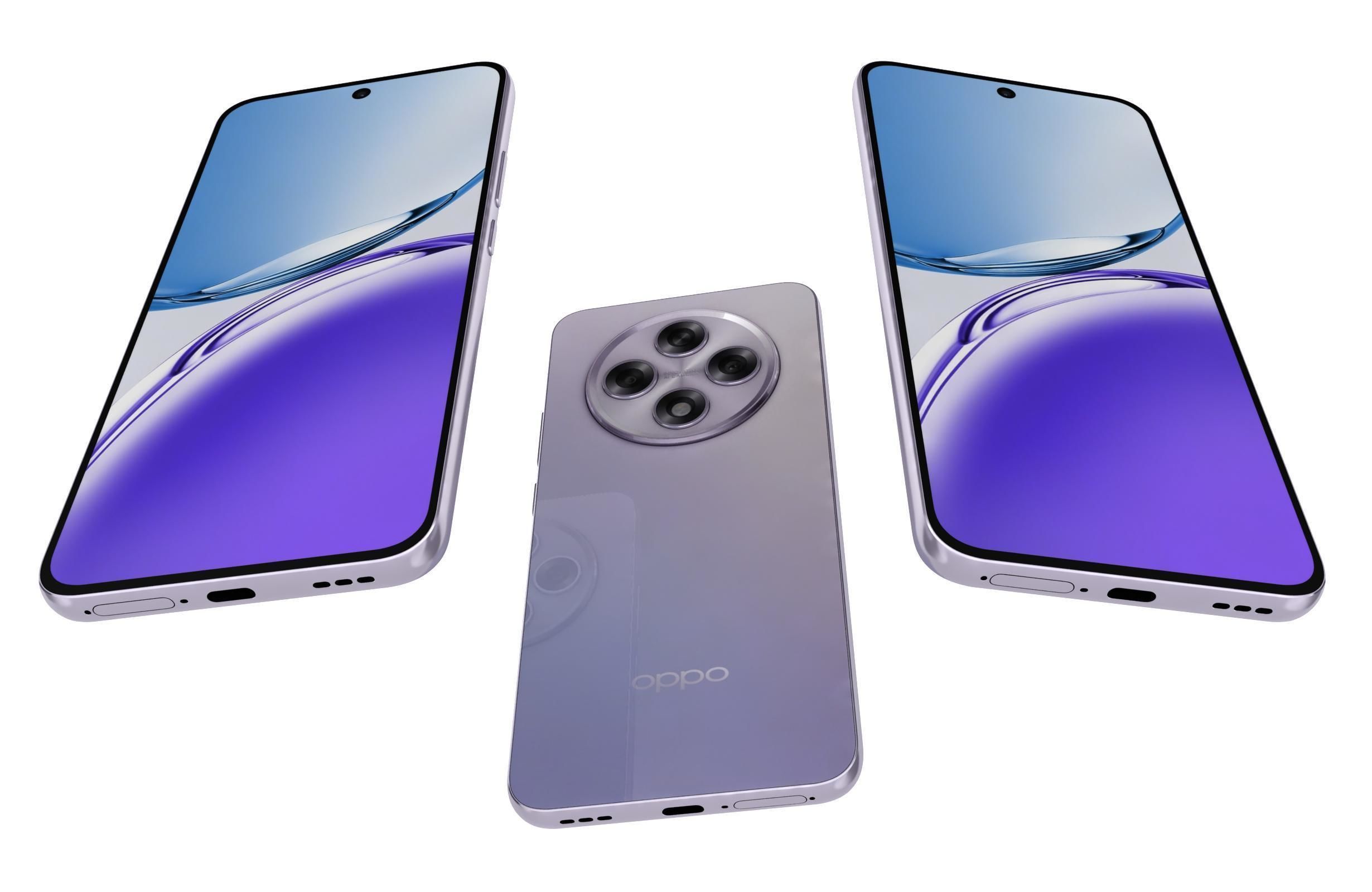 Oppo A3 2024 All Colors 3D model_28