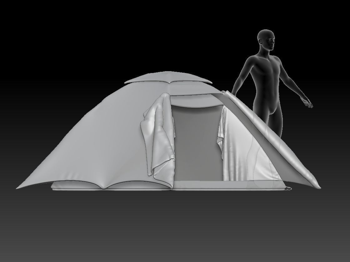 BEST CAMPING TENT 2 3D print model_3