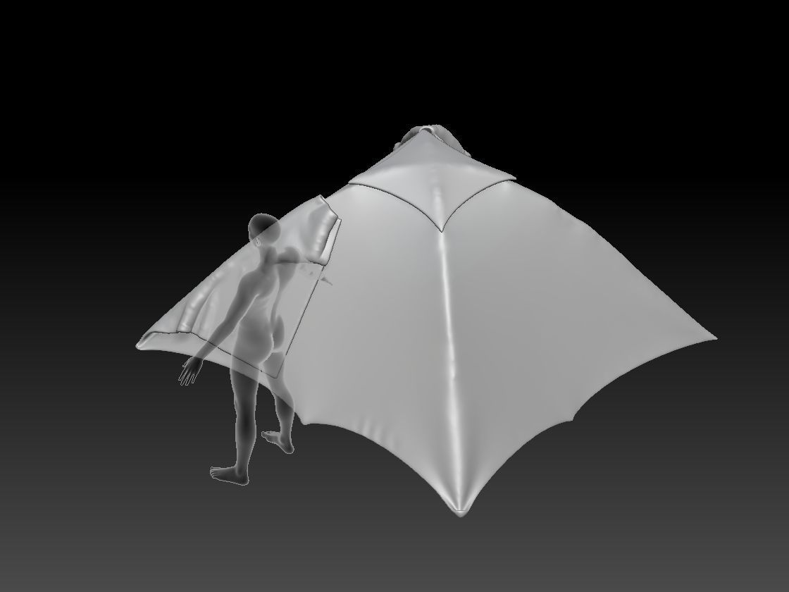 BEST CAMPING TENT 2 3D print model_2