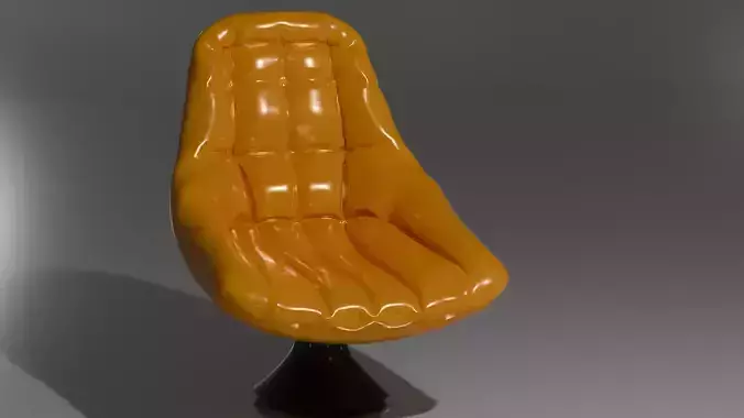 luxary chair paid model by ma3d24 Low-poly 3D model