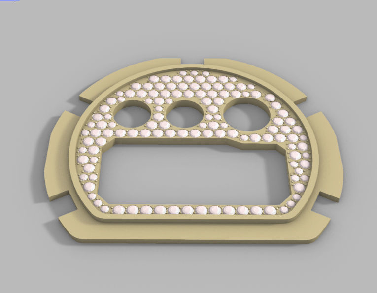 Dial Marker full stones compatible with DW 6900 3D print model_6