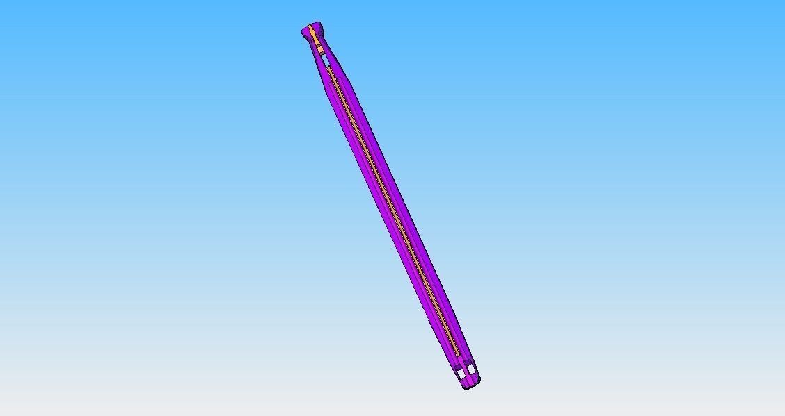custom roller speargun spear length 140 cm  3D print model_15