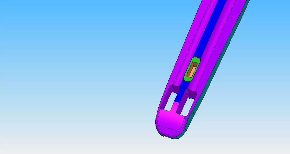 custom roller speargun spear length 140 cm  3D print model_0