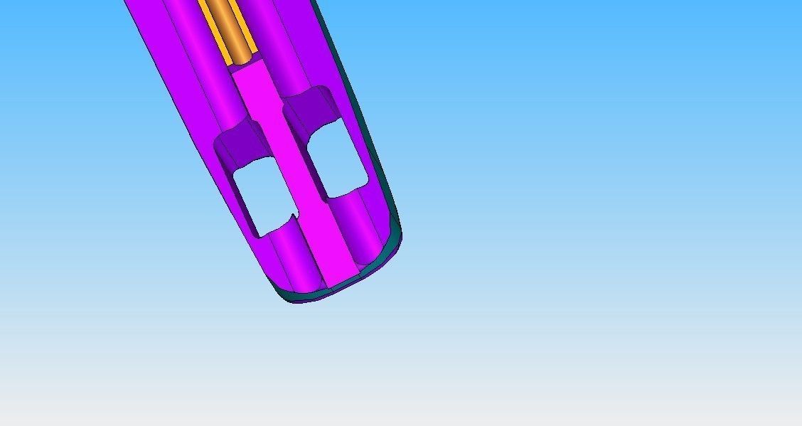 custom roller speargun spear length 140 cm  3D print model_2