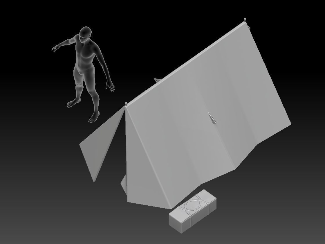 BEST CAMPING TENT 3 3D print model_1