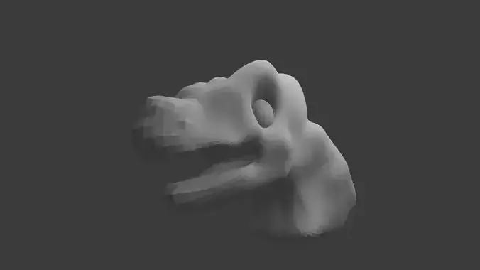 MOnster head  for 3D print
