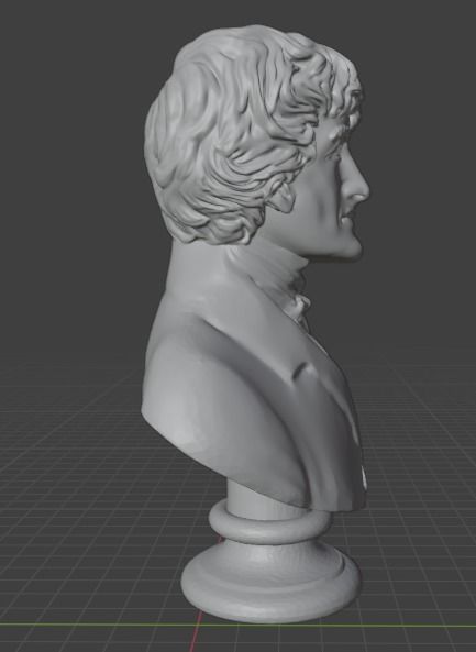 Georges Cuvier 3D print model_4