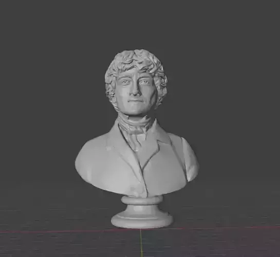 Georges Cuvier 3D print model