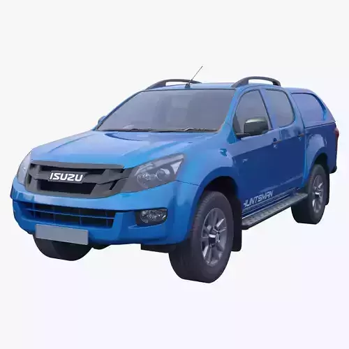 Isuzu D-Max Double Cab Huntsman 2014 3D model