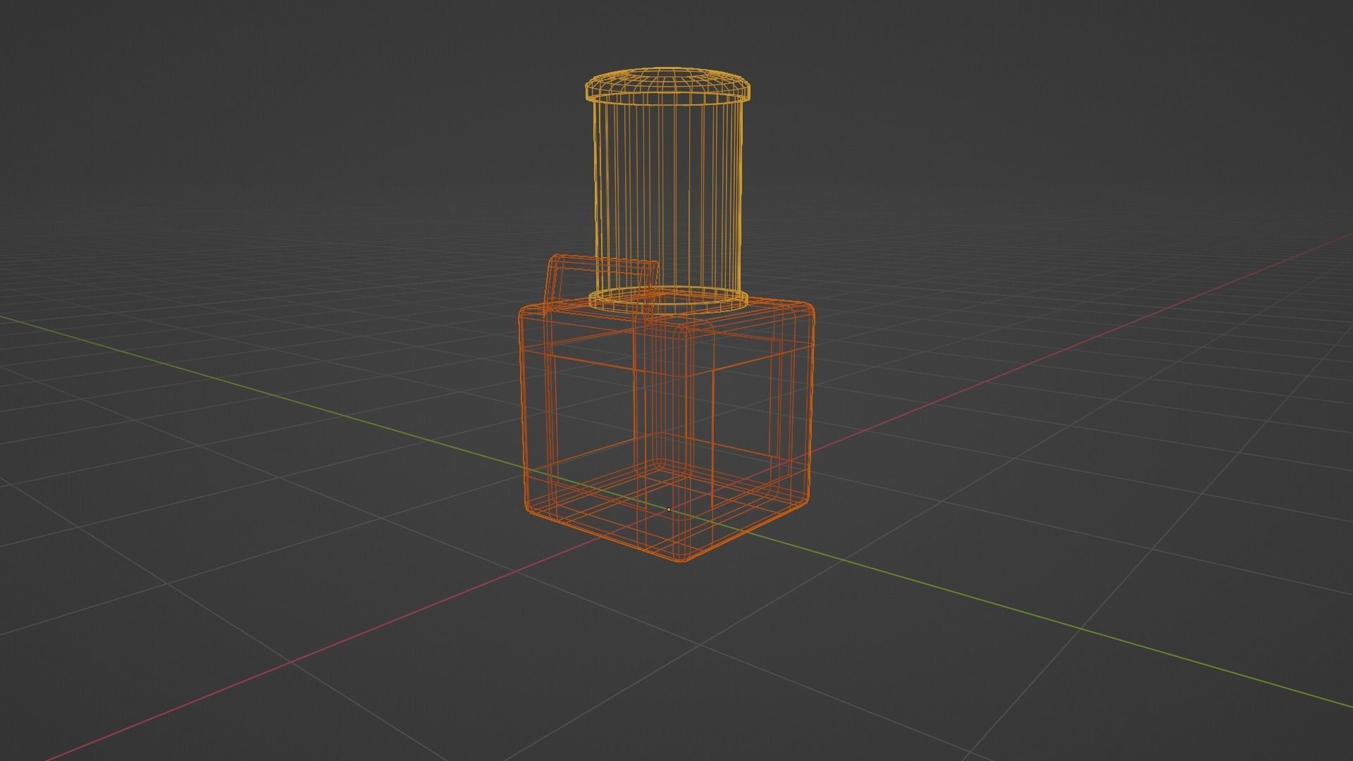 SciFi Laboratory Containment Unit Low-poly 3D model_9