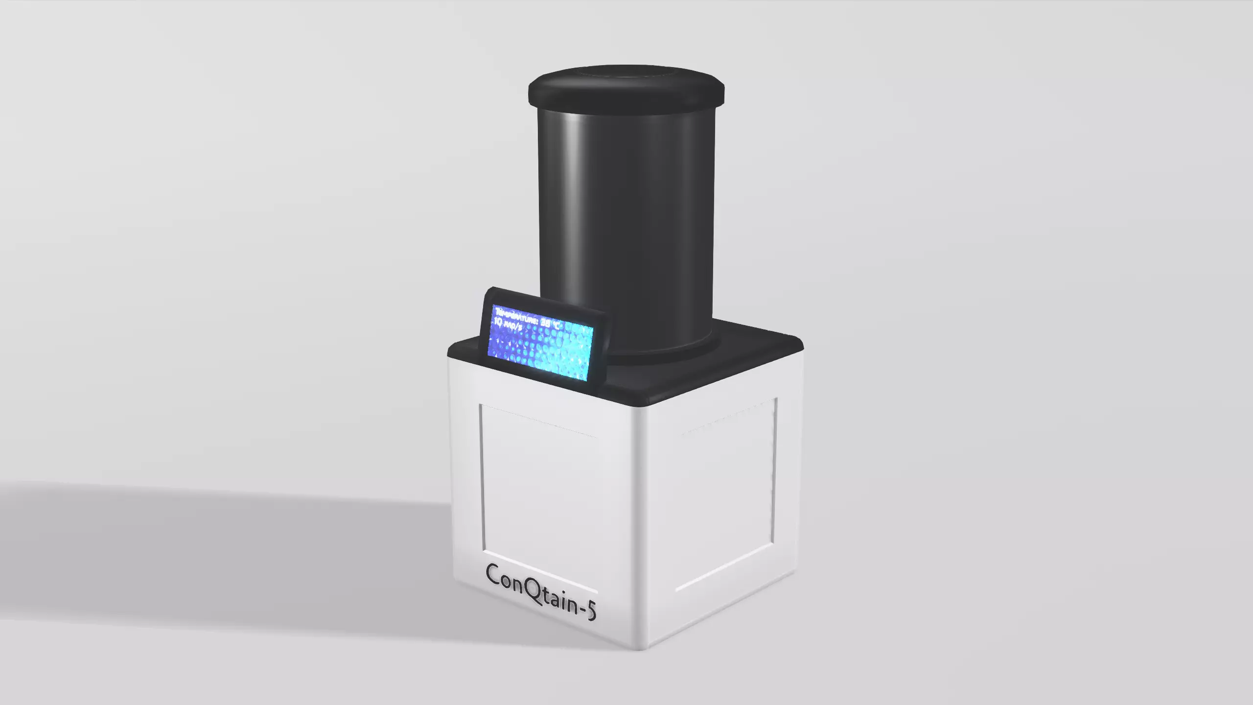 SciFi Laboratory Containment Unit Low-poly 3D model_0