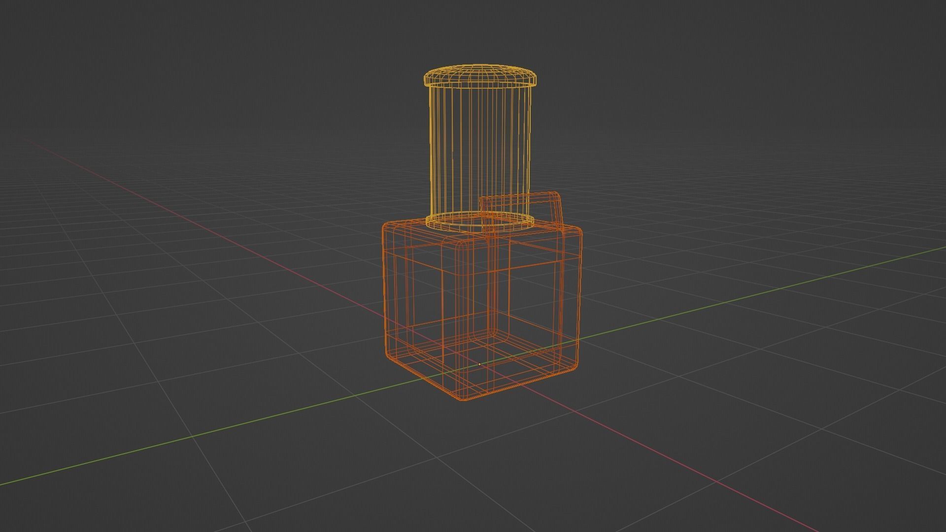 SciFi Laboratory Containment Unit Low-poly 3D model_12
