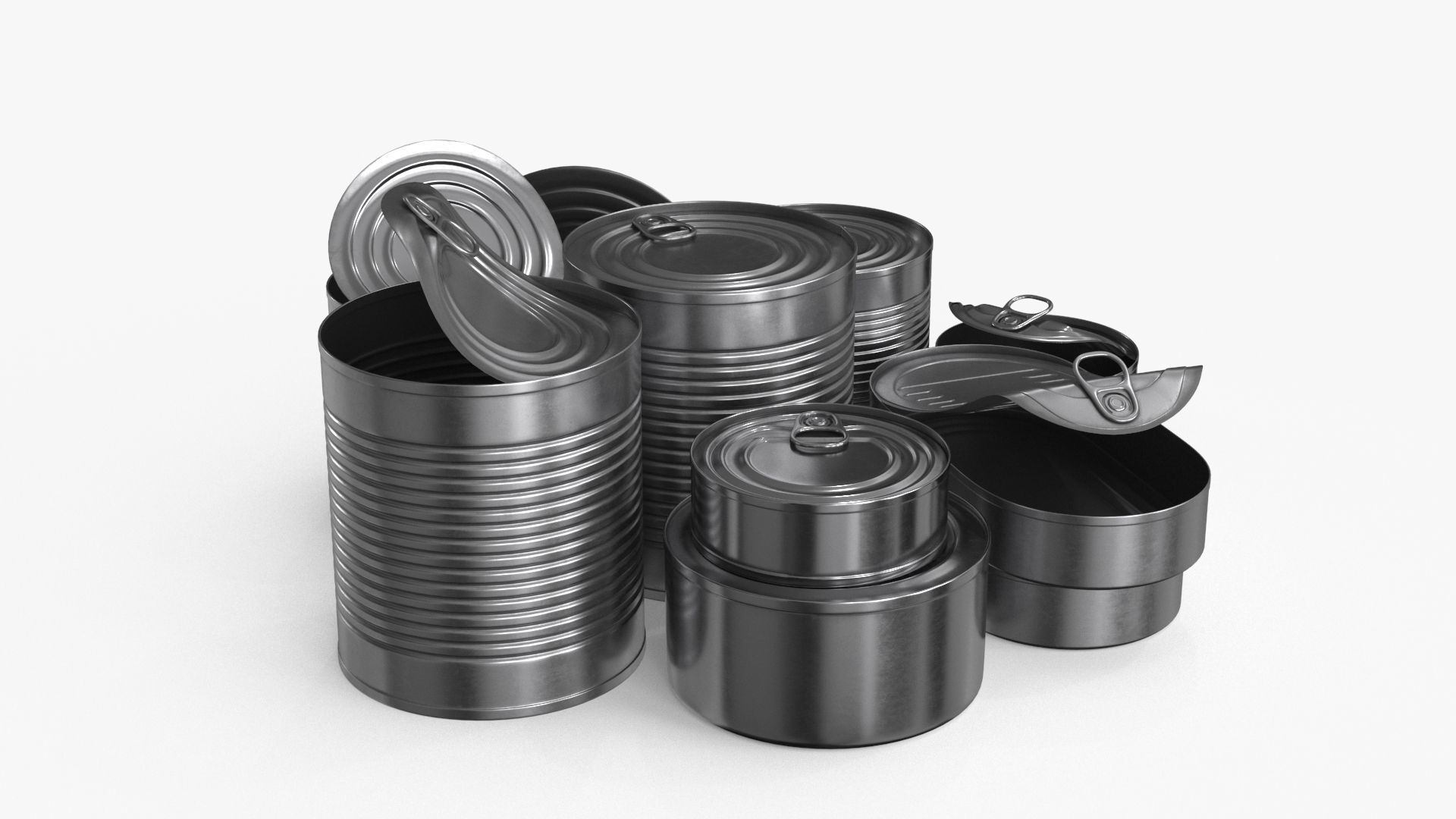 Tin Can Cillection 3D Model Collection_10