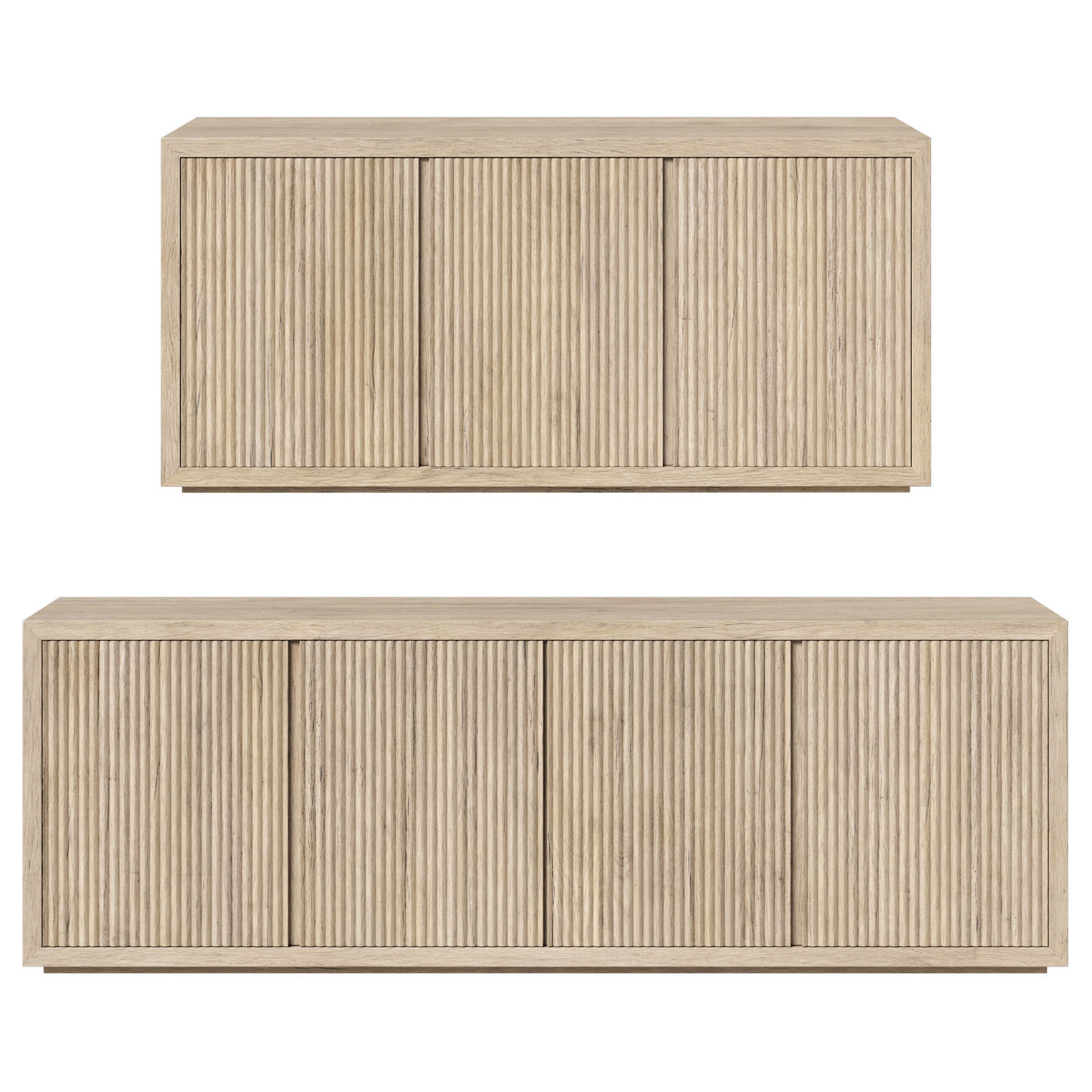 Restoration Hardware media console Julien 3D model_1