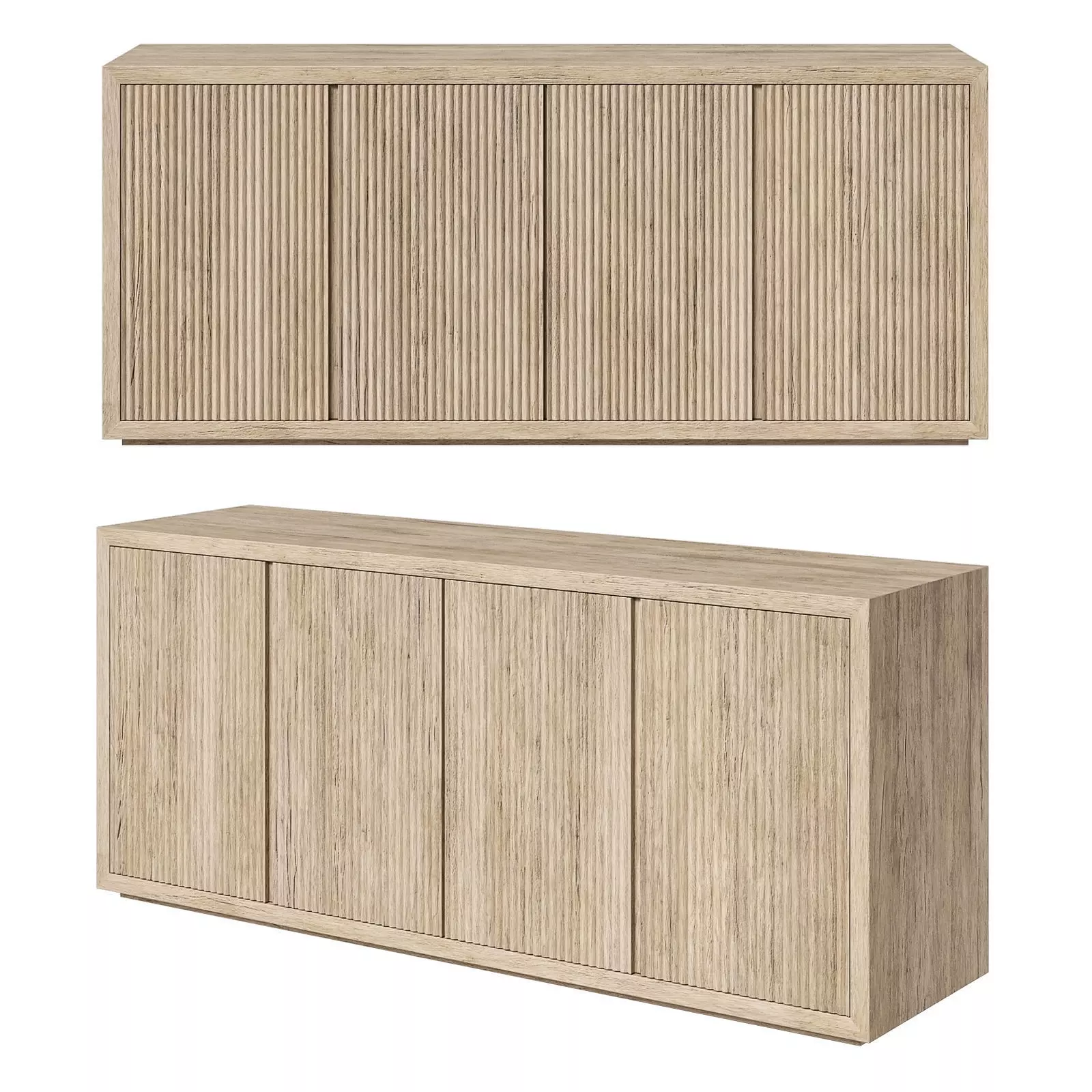 Restoration Hardware Julien sideboard 3D model_0