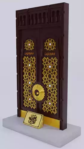 Door of Nabawi Mosque Bab Abu Bakr Siddique 3D model