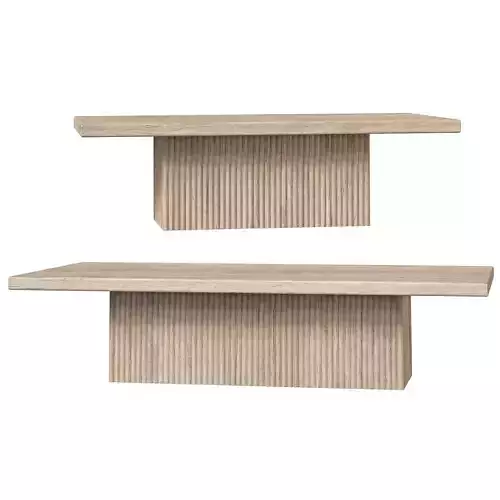 Restoration Hardware coffee table Julien Plinth