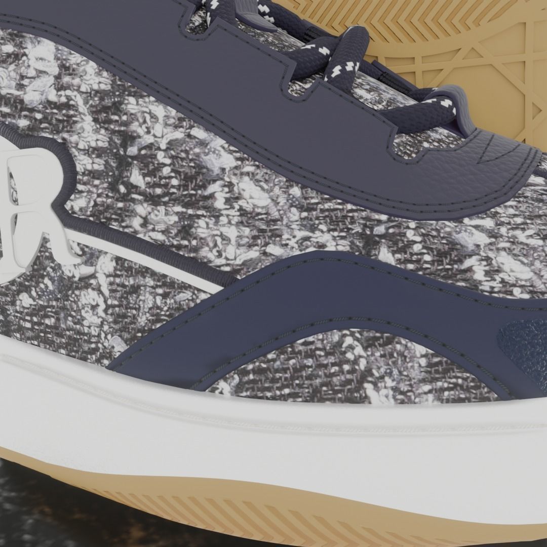 DIOR B9S SKATER 3D SHOES 3D model_5