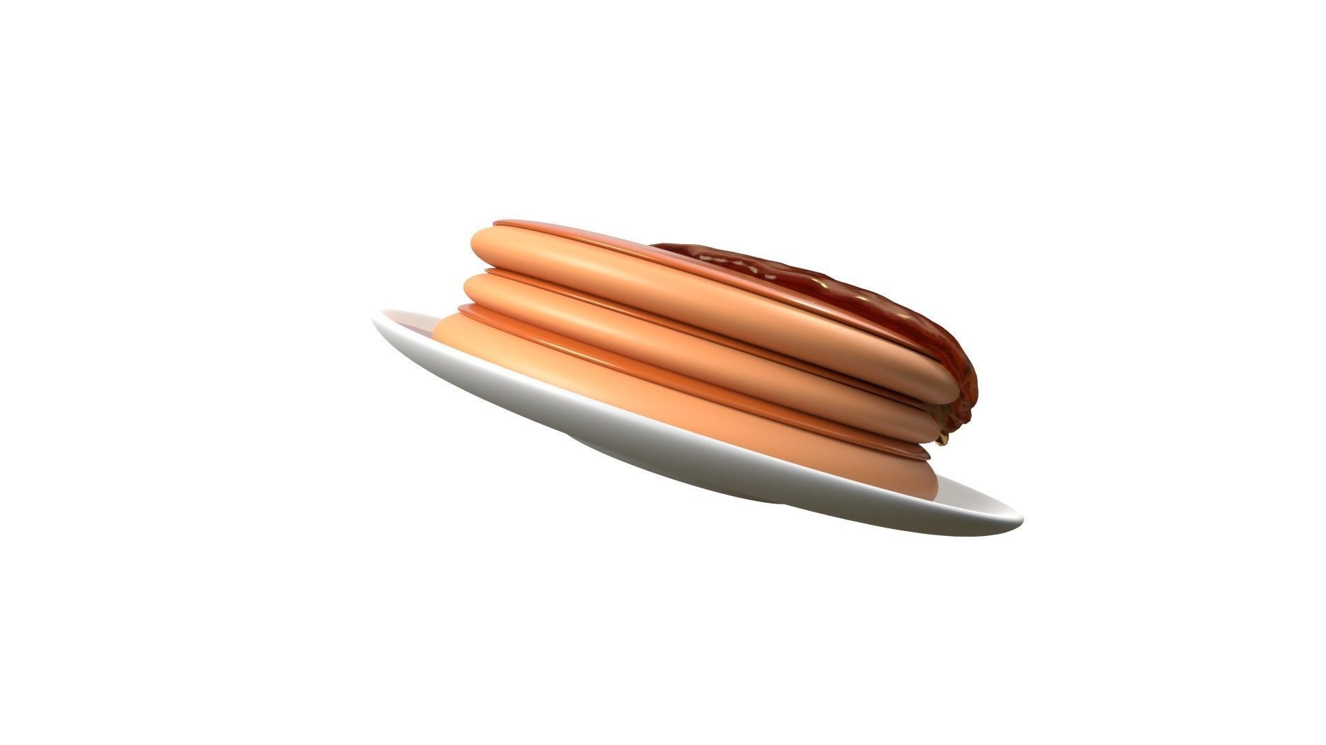 Pancake 3D model_15