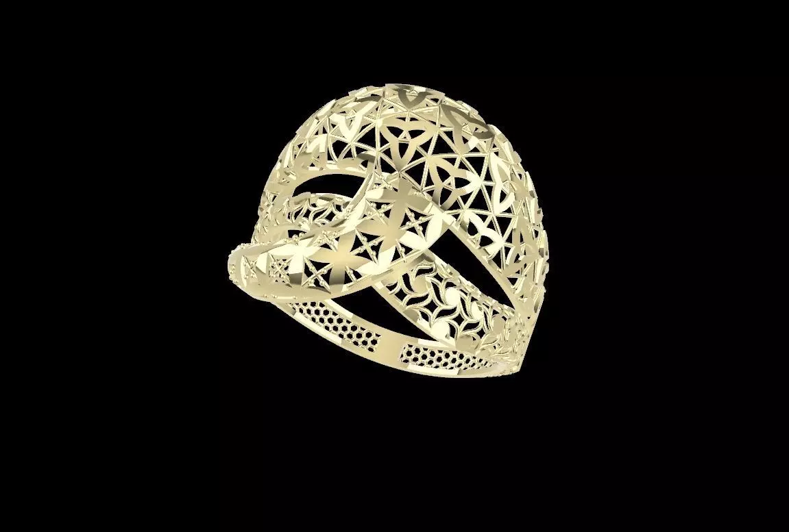 rings 3D print model_0