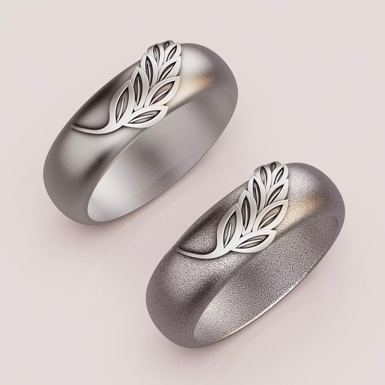 Lux rings earrings printable gold jewelry printable 3D model 3D print model