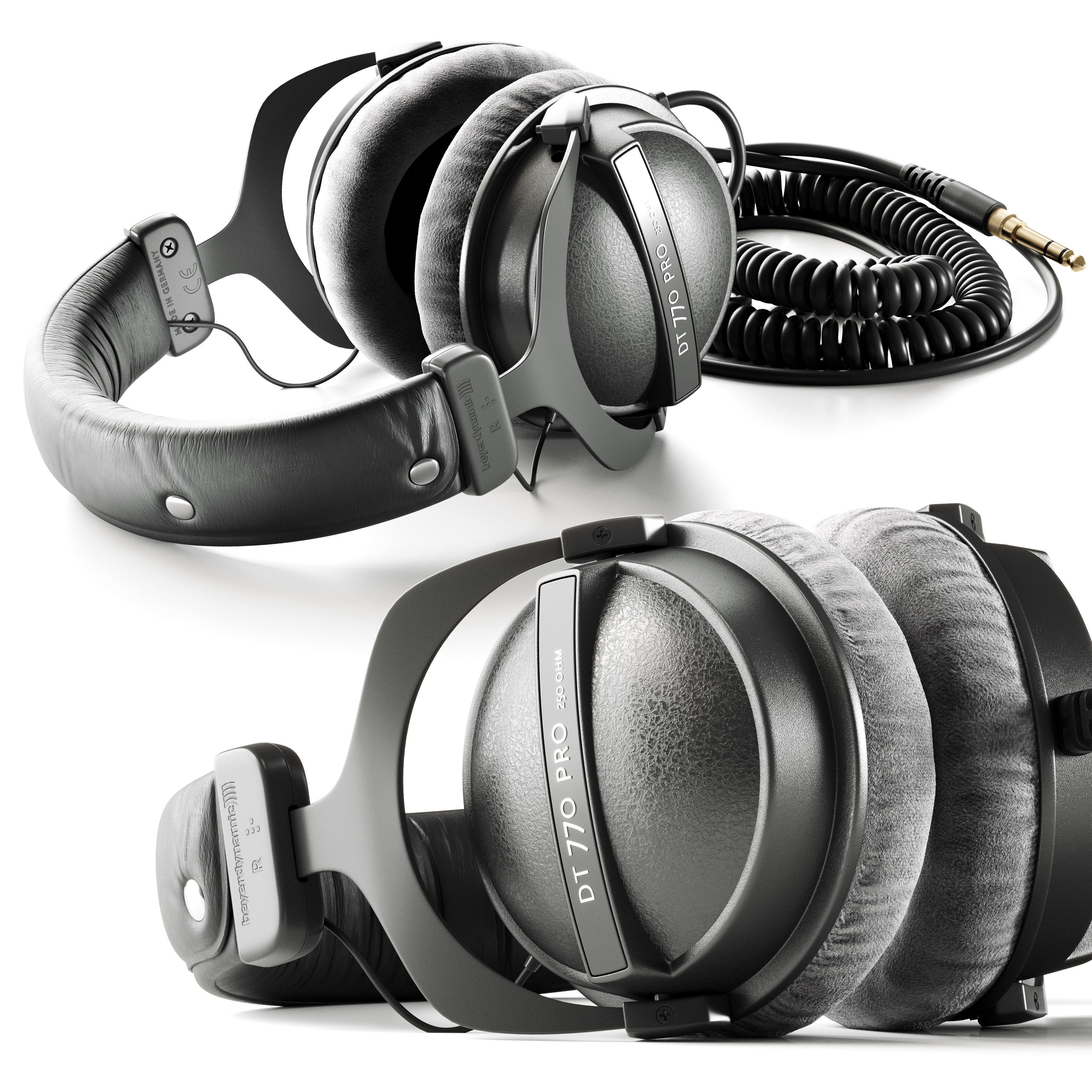 Headphones Beyerdynamic DT Series 3D model_4