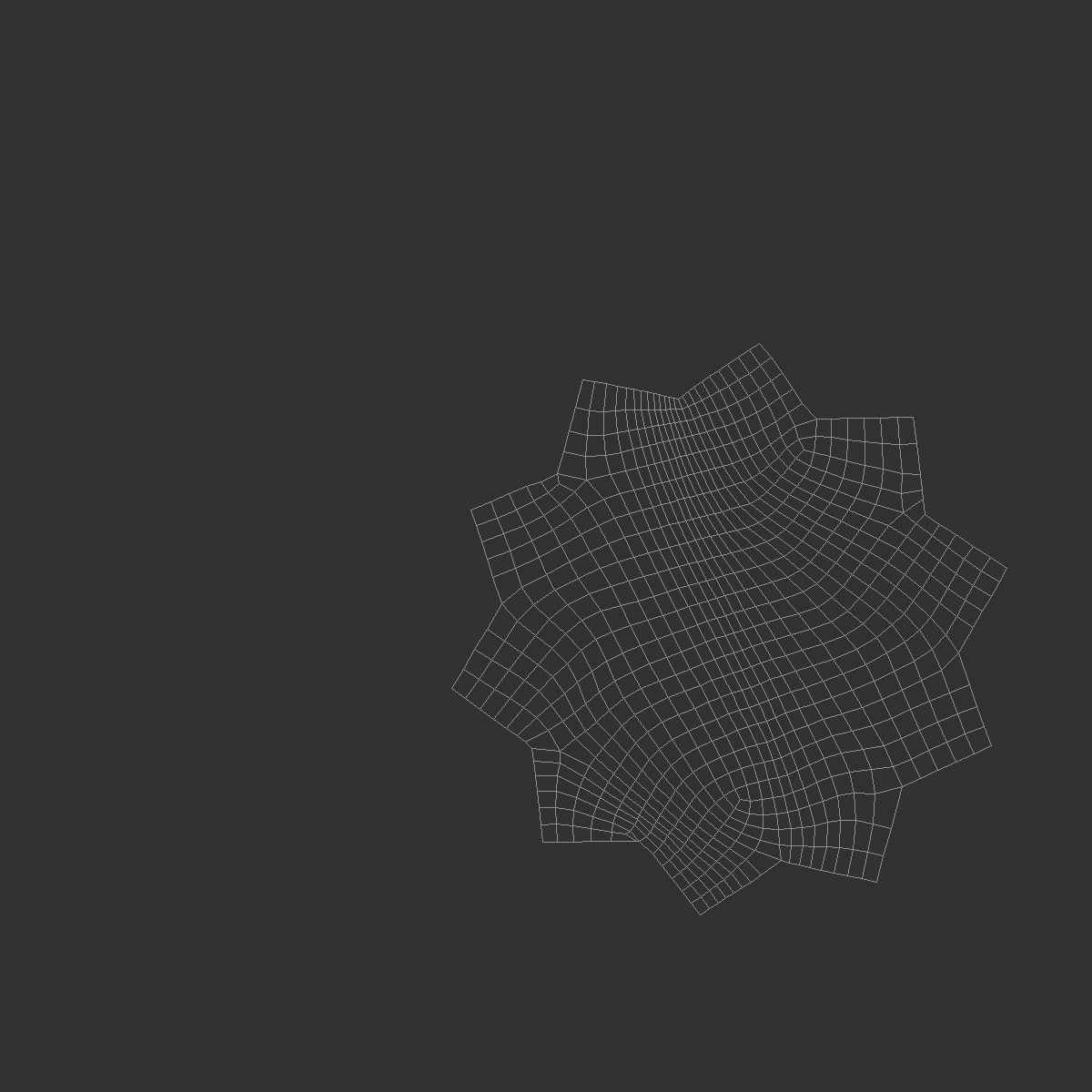 Adhesive Sticker Tape Set - round square rhombus star 4 shape Low-poly 3D model_5