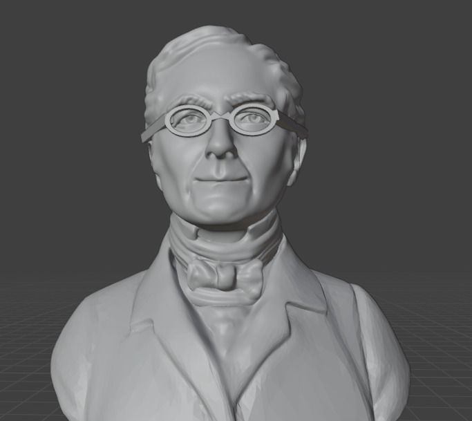 Joseph Louis Gay Lussac 3D print model_9