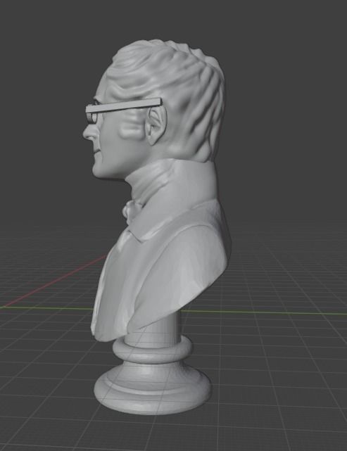 Joseph Louis Gay Lussac 3D print model_3