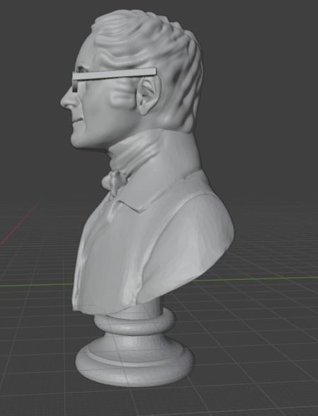 Joseph Louis Gay Lussac 3D print model_2