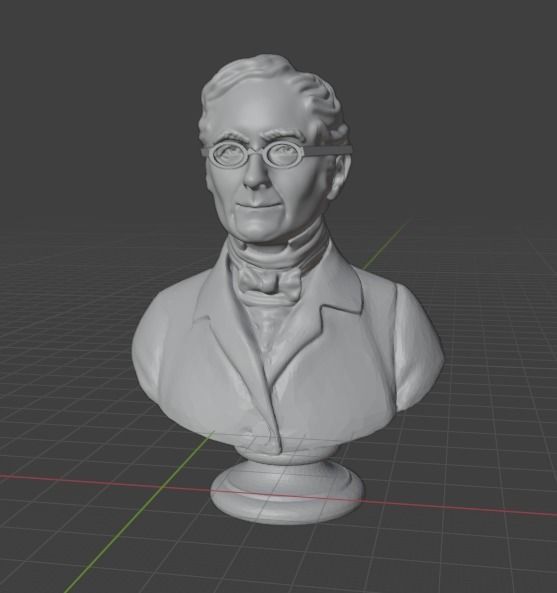 Joseph Louis Gay Lussac 3D print model_5