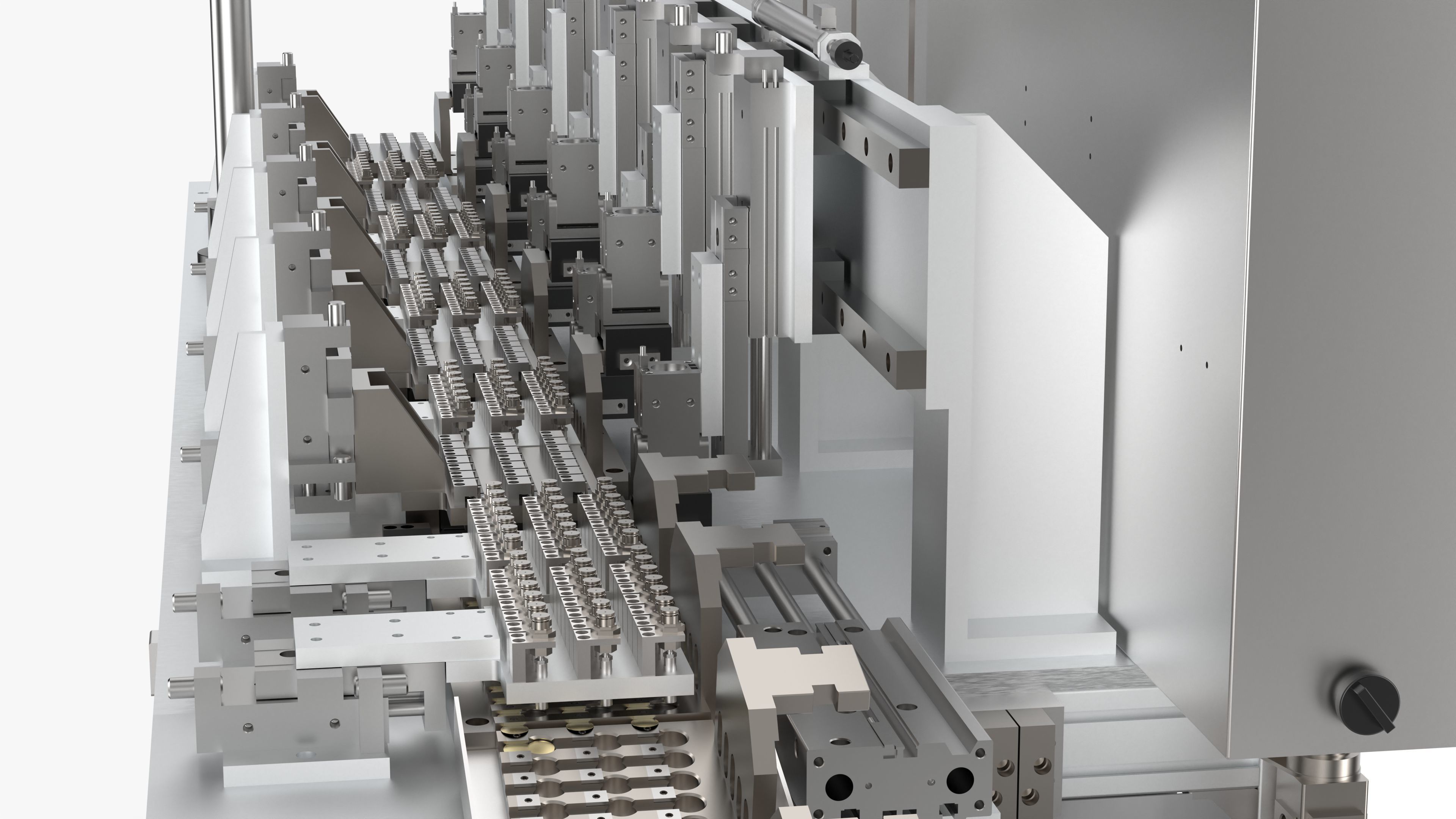 Automatic Wafer Oil Tank Sorting Machine 3D model_17