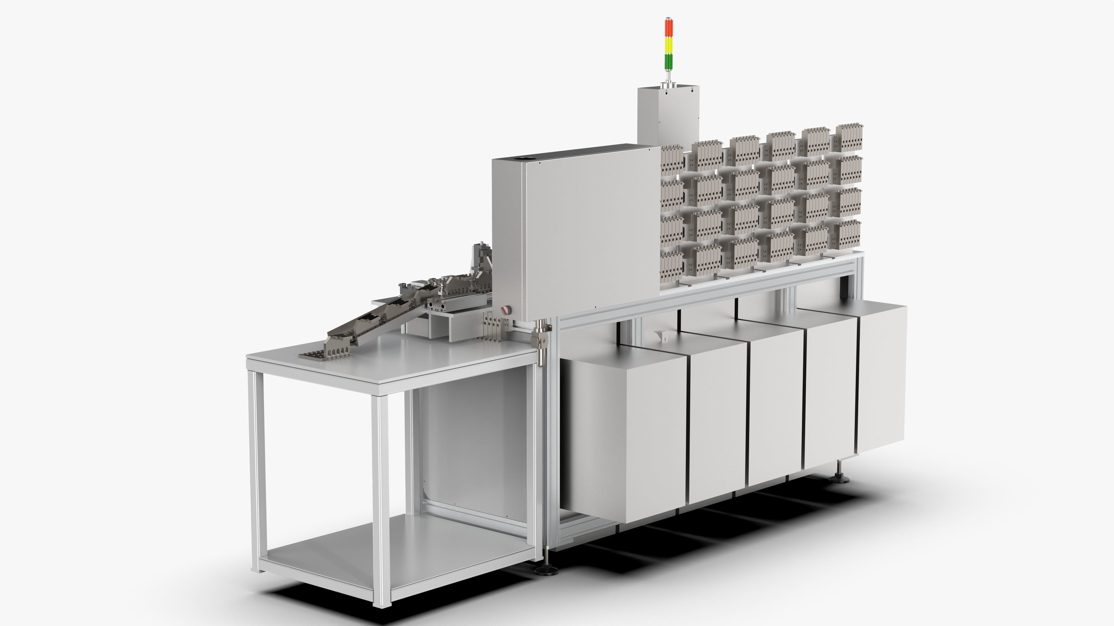 Automatic Wafer Oil Tank Sorting Machine 3D model_9
