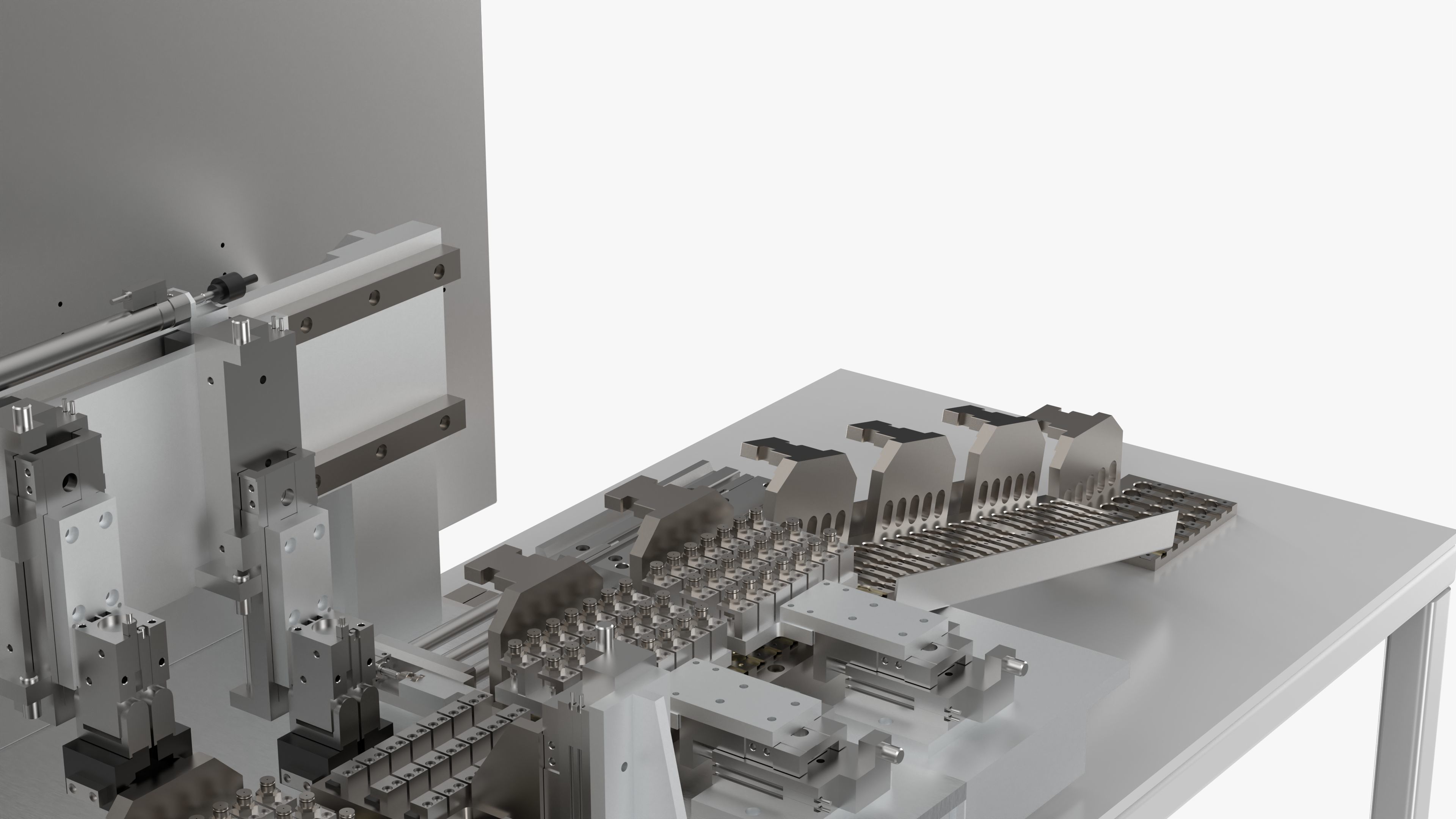 Automatic Wafer Oil Tank Sorting Machine 3D model_13