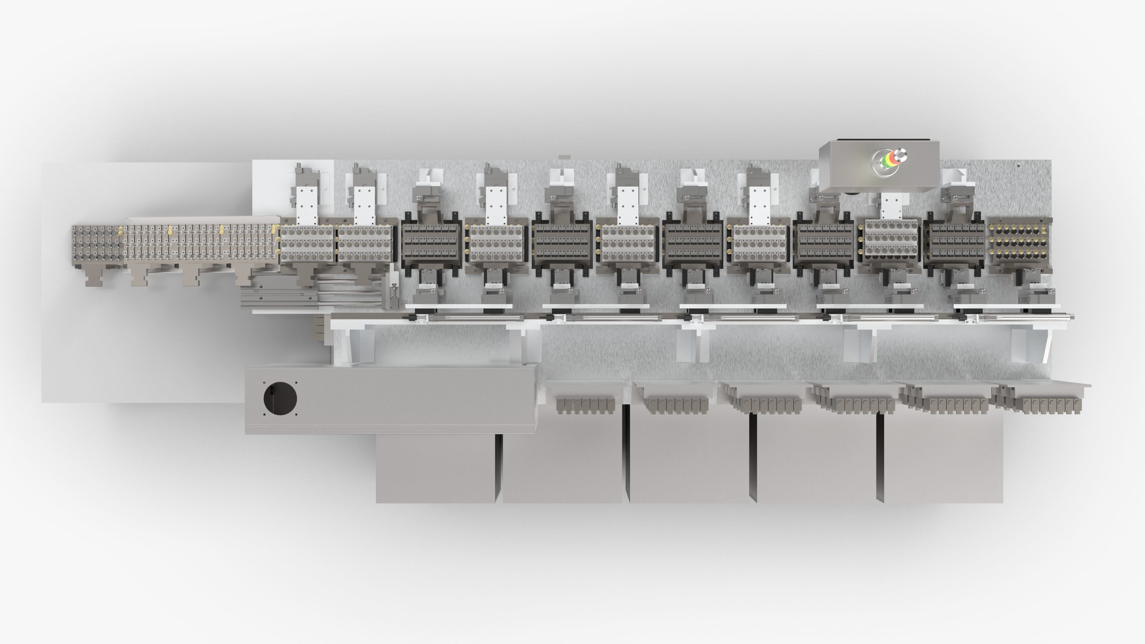 Automatic Wafer Oil Tank Sorting Machine 3D model_8
