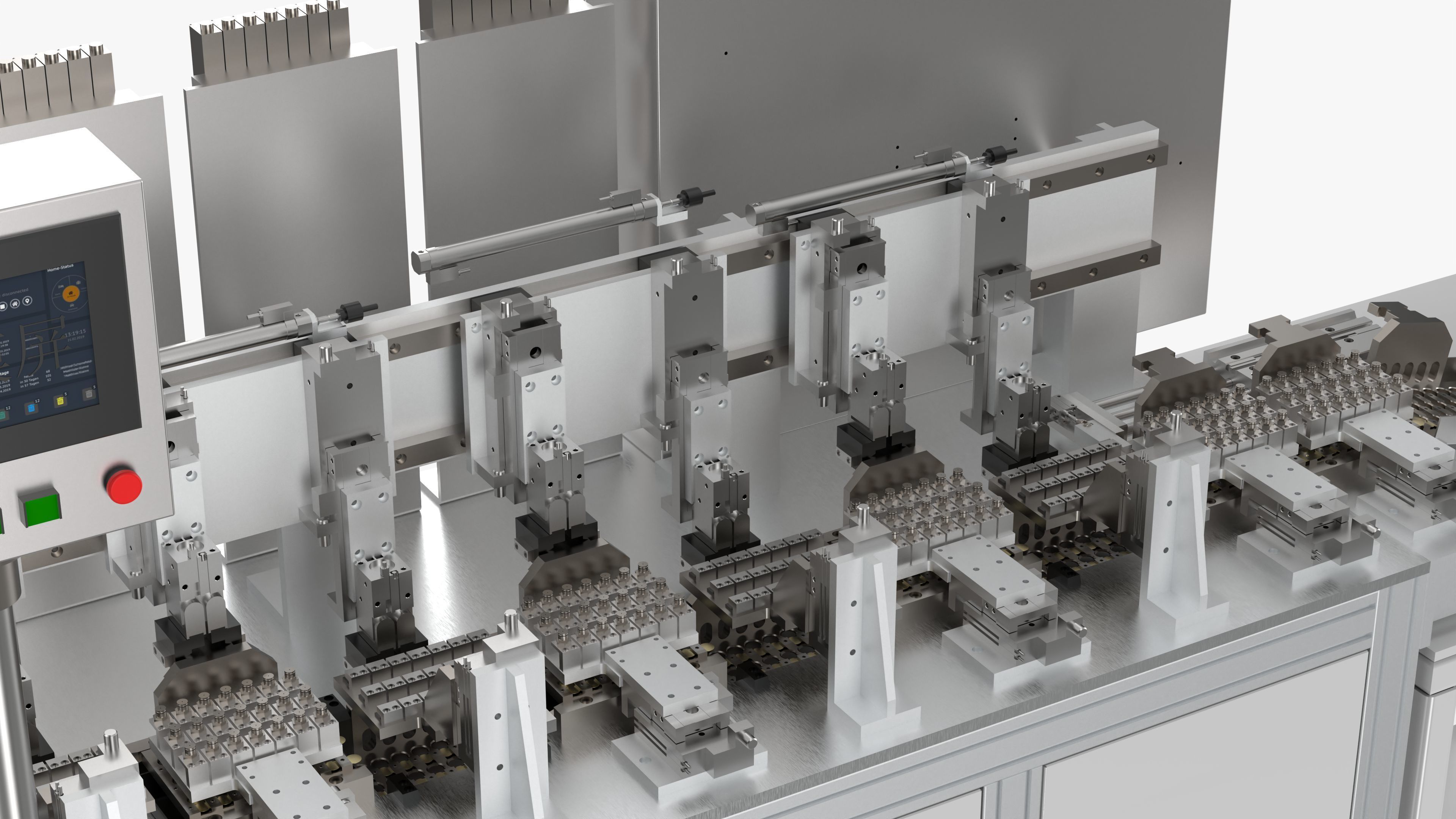 Automatic Wafer Oil Tank Sorting Machine 3D model_14