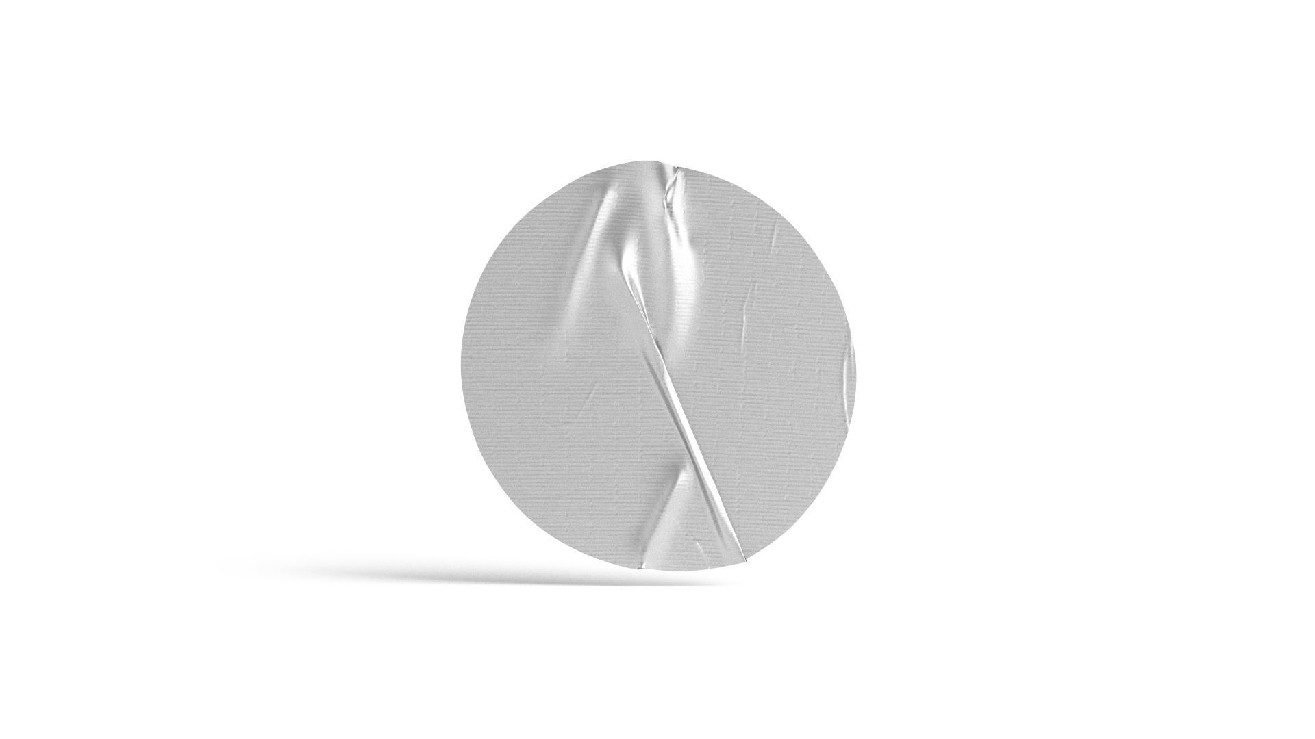 Sticker Tape Set - round square rhombus rectangle scotch 9 shape 3D model_4