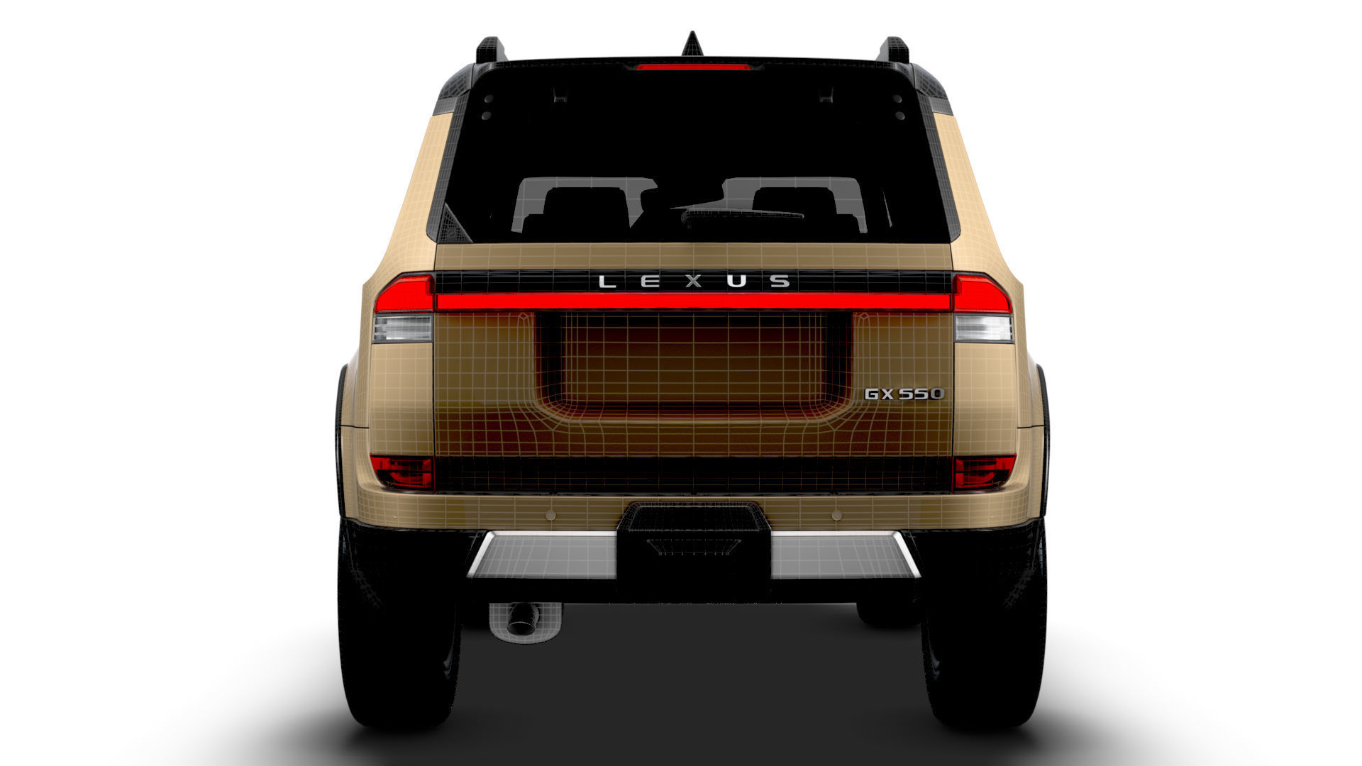 Lexus GX 550 Overtrail 2024 3D model_24