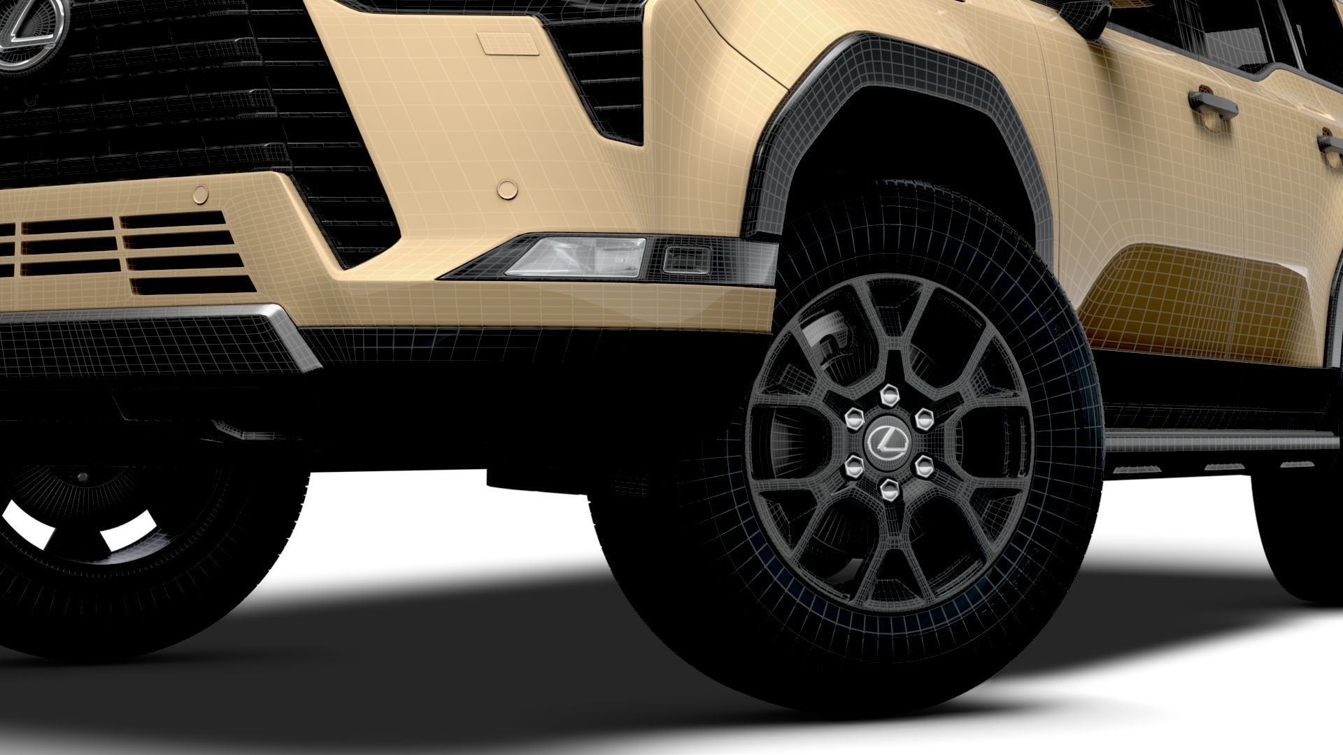 Lexus GX 550 Overtrail 2024 3D model_25