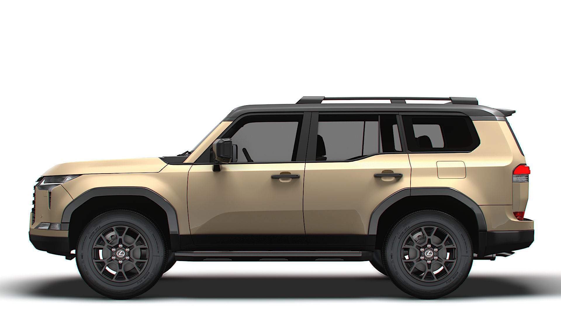 Lexus GX 550 Overtrail 2024 3D model_4