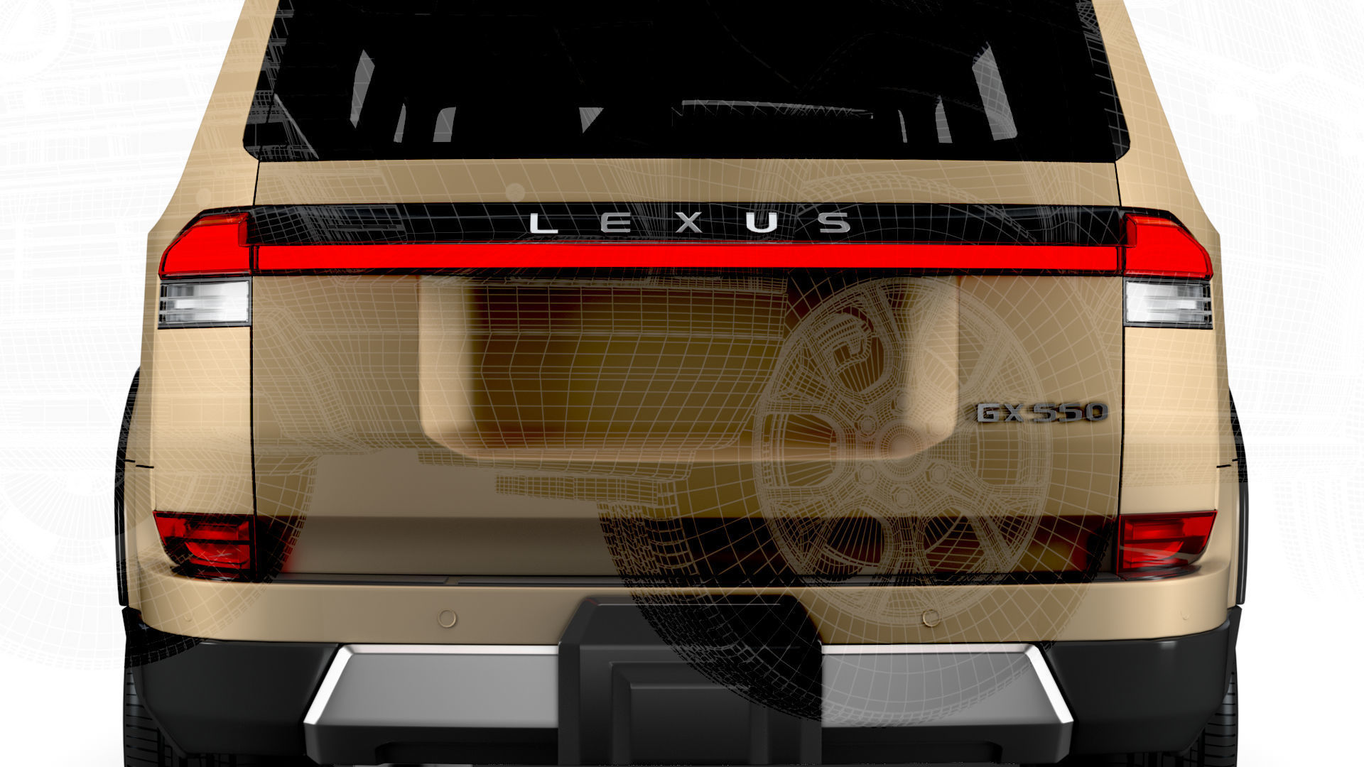 Lexus GX 550 Overtrail 2024 3D model_27