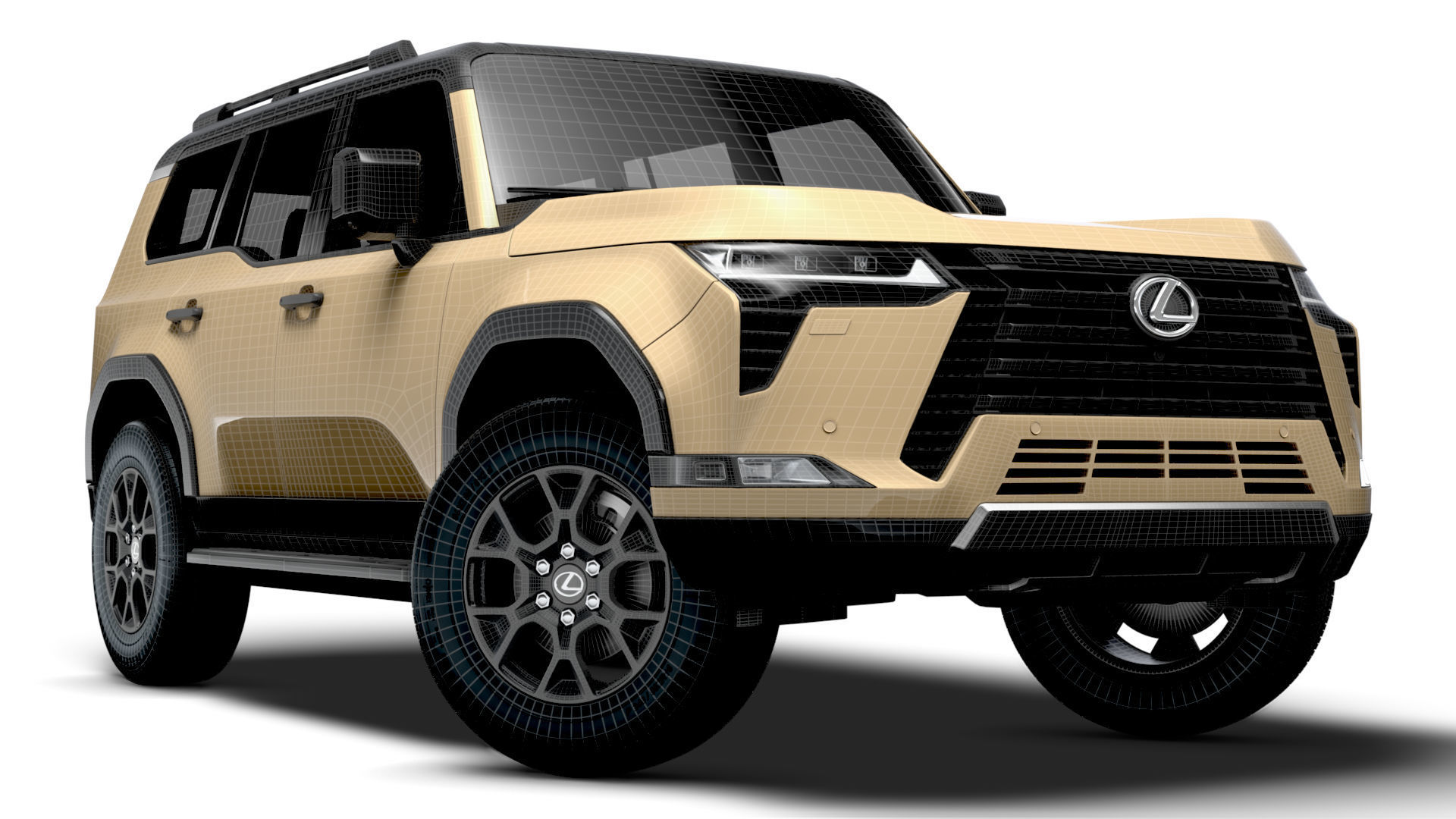 Lexus GX 550 Overtrail 2024 3D model_14