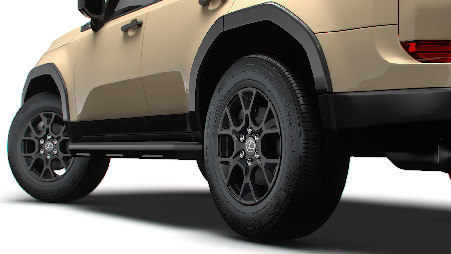 Lexus GX 550 Overtrail 2024 3D model_3