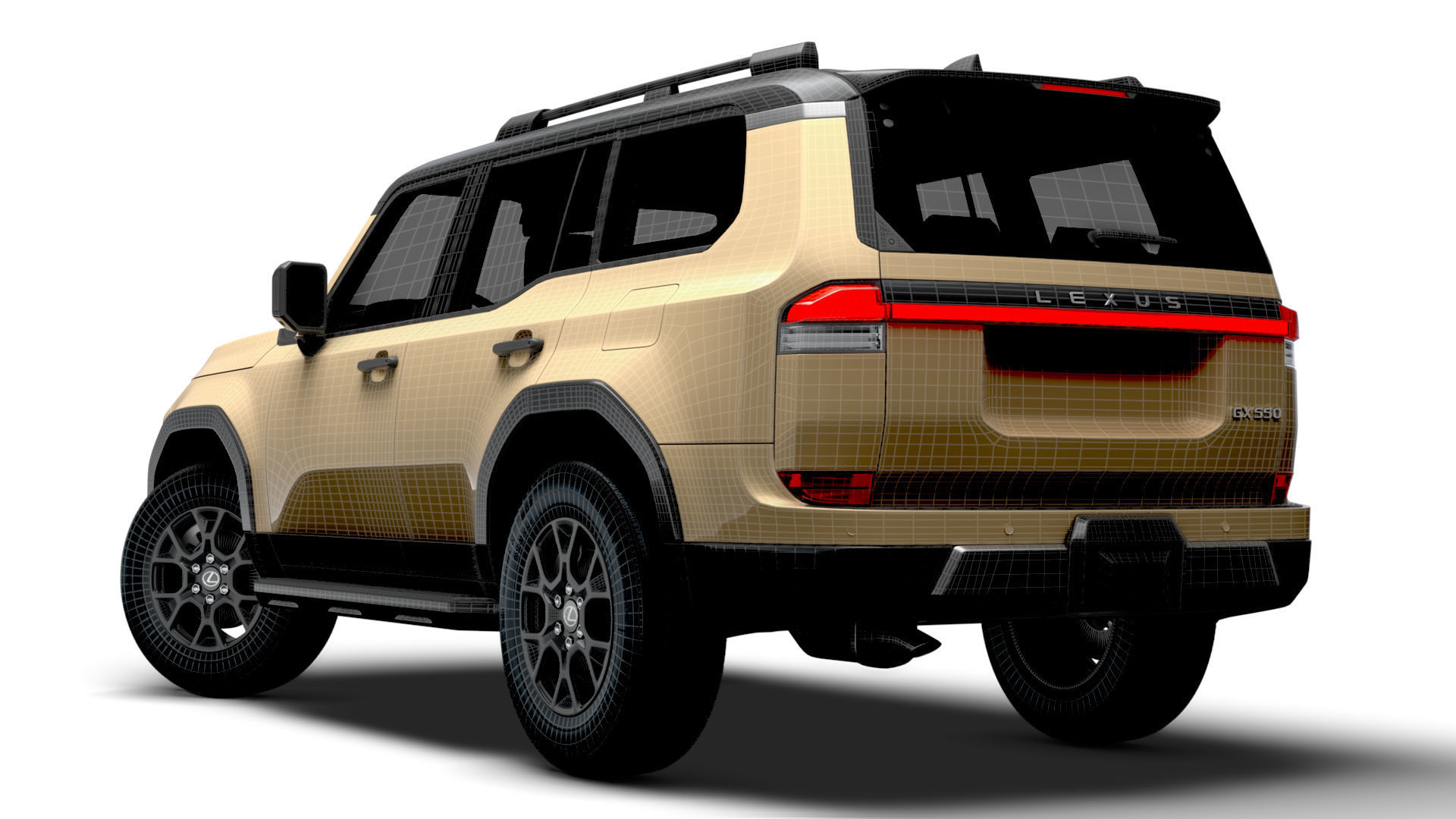 Lexus GX 550 Overtrail 2024 3D model_16