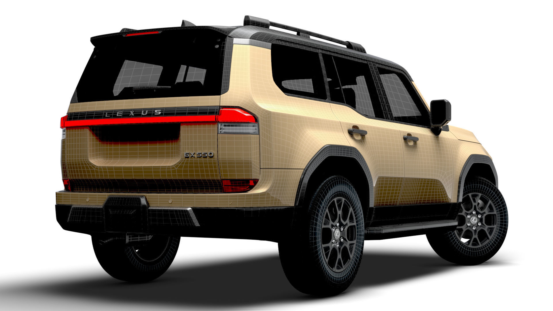 Lexus GX 550 Overtrail 2024 3D model_19