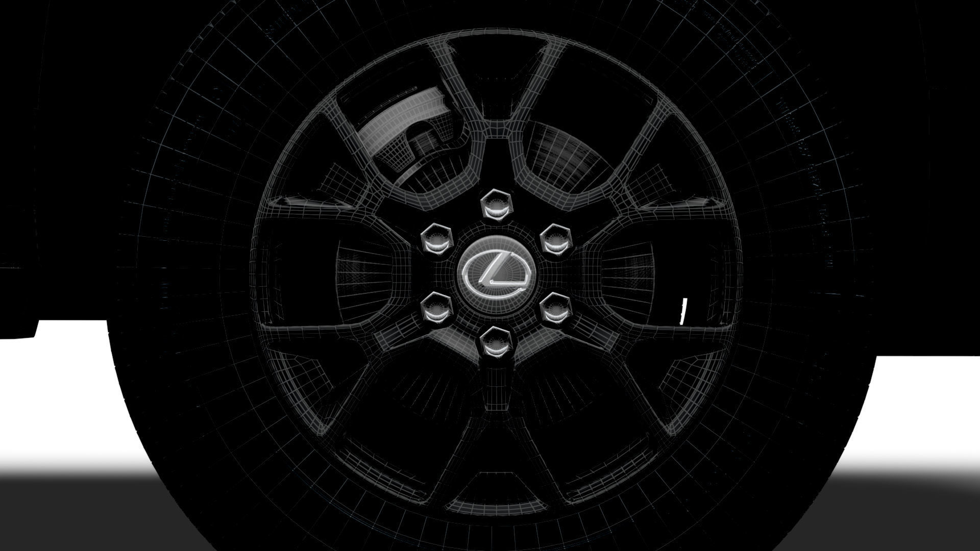 Lexus GX 550 Overtrail 2024 3D model_23