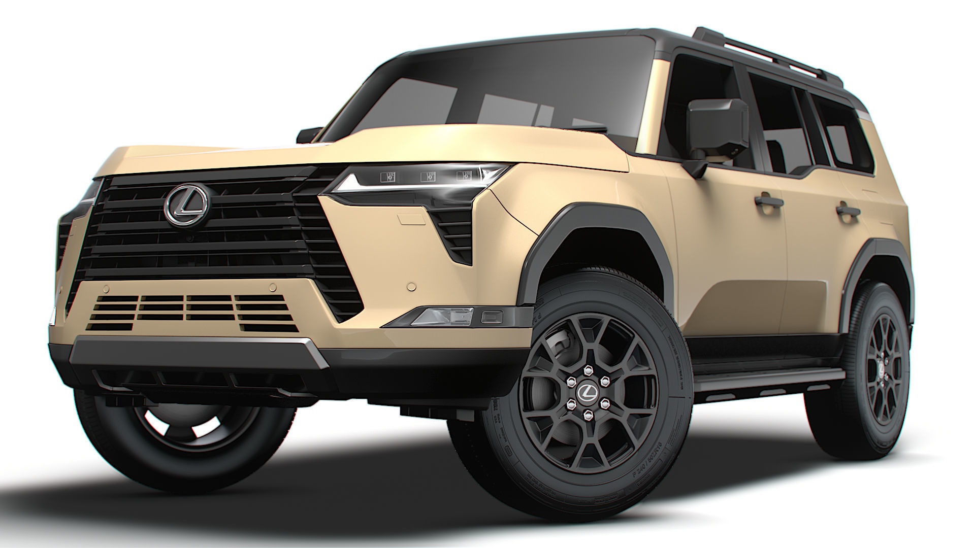 Lexus GX 550 Overtrail 2024 3D model_8