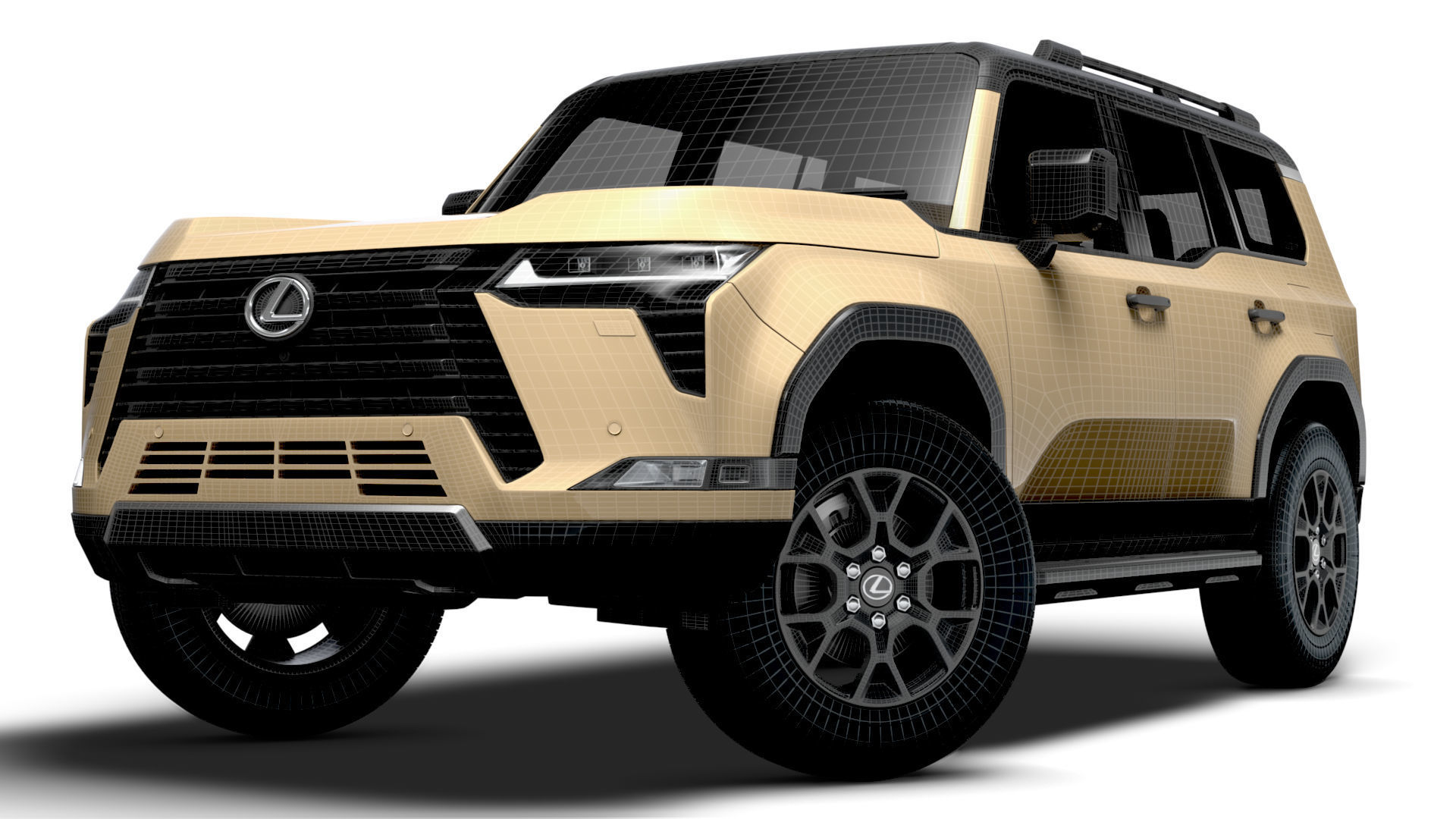 Lexus GX 550 Overtrail 2024 3D model_22