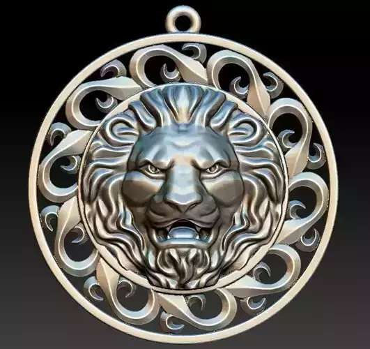 lion pendant