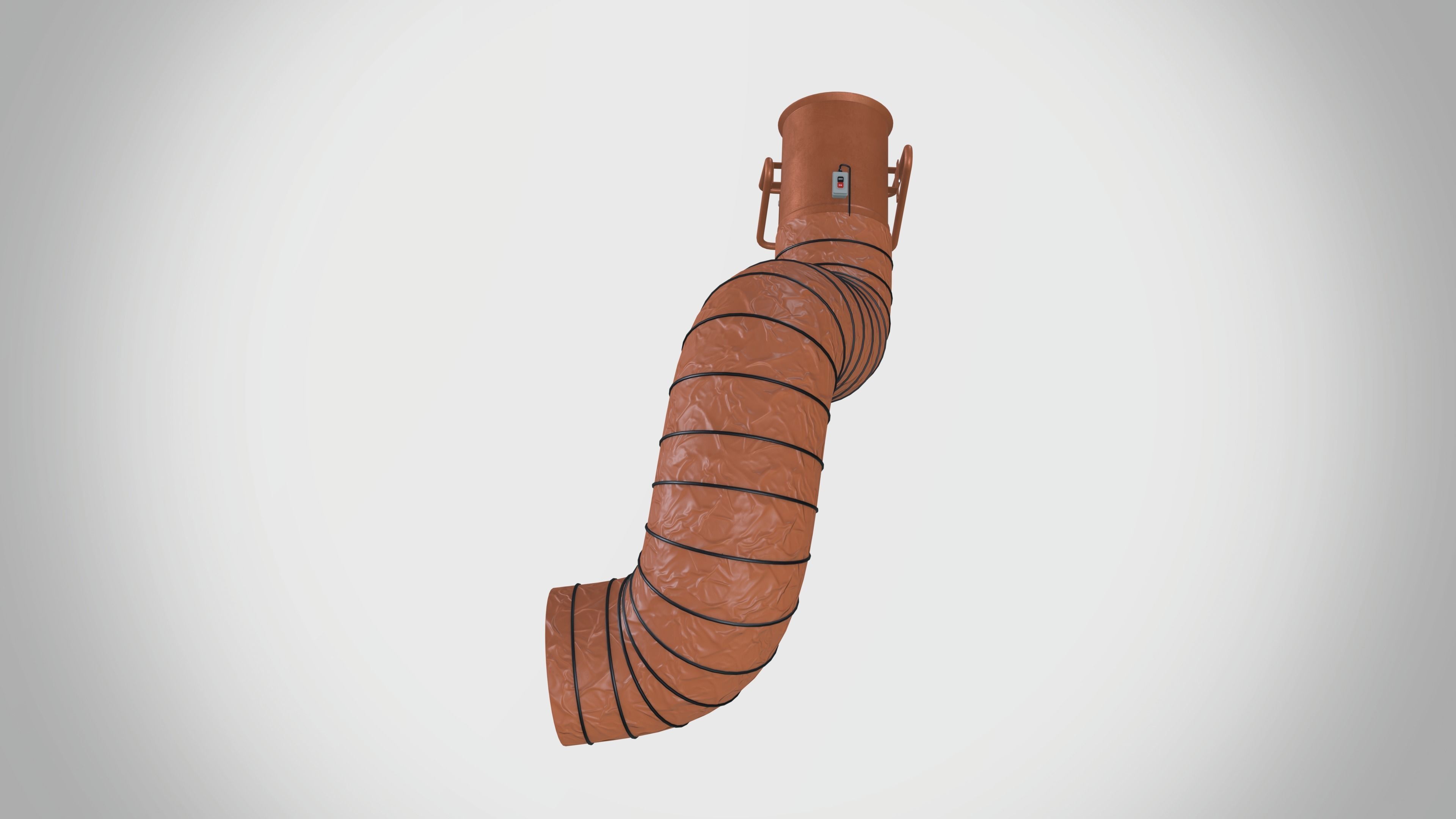 Industrial Portable Ventilation System 3D model_4